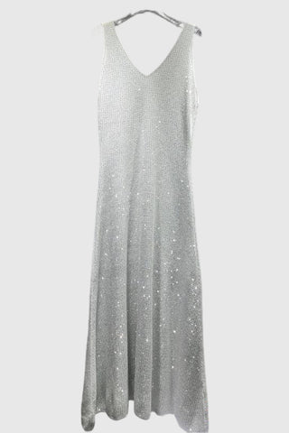 Sleeveless Sparkle Midi Dress