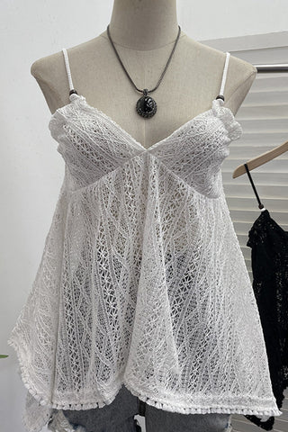 Lace Flowing Camisole Top