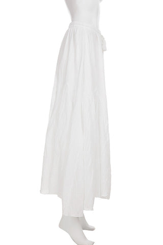 Elegant Maxi Skirt with Tassel Detail