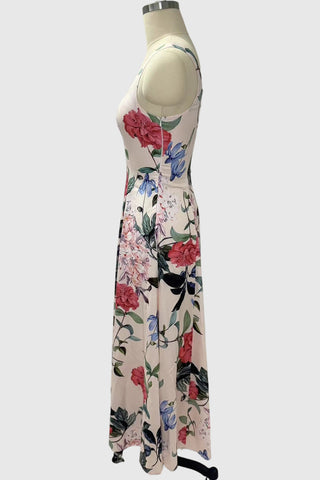 Sleeveless Floral Maxi Dress