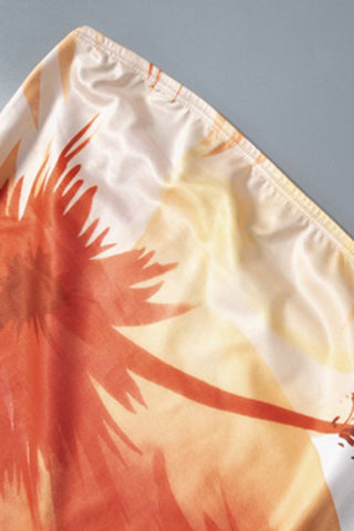 Floral Print Casual Maxi Dress