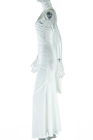 Elegant Ruched Evening Gown