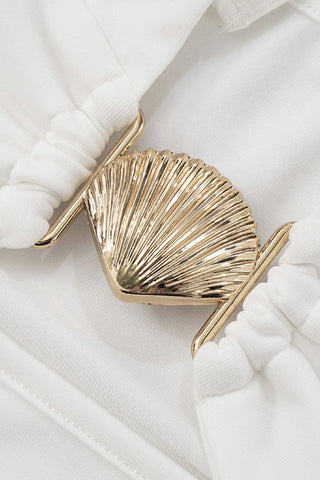 Halter Neck Ruffle Hem Dress