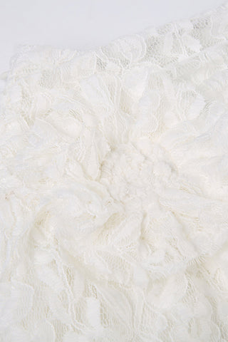 Layered Lace Mini Skirt