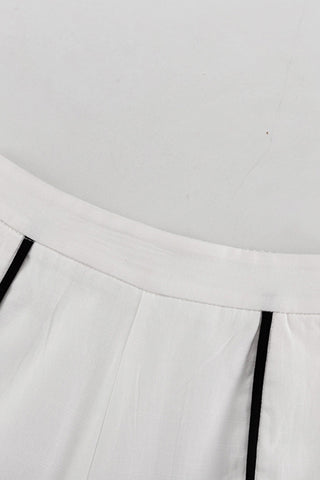 Modern Sleeveless Pants Set