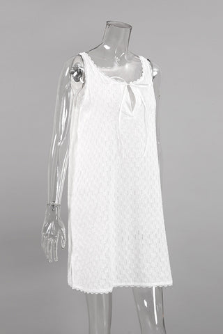 Sleeveless Casual Mini Dress