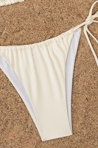 Embellished Palm Tree Bikini Set