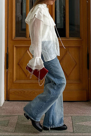 Layered Ruffle Shirt