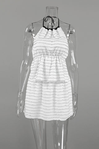Chic Layered Skirt Set