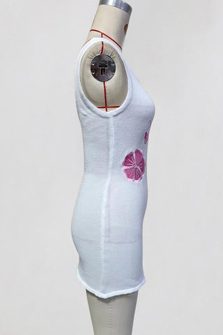 Sleeveless Casual Mini Dress