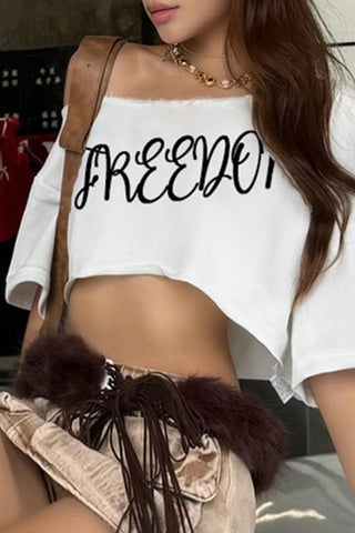 Off-Shoulder Freedom Tank Top