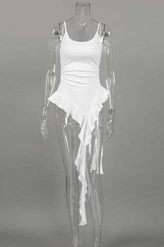 Elegant Asymmetric Hem Camisole