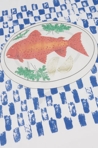 Graphic Fish Print T-Shirt