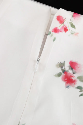 Floral Print Maxi Skirt