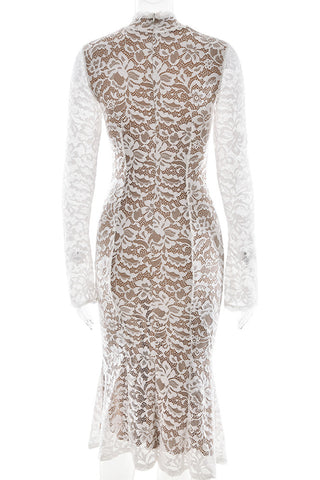 Elegant Lace Evening Dress