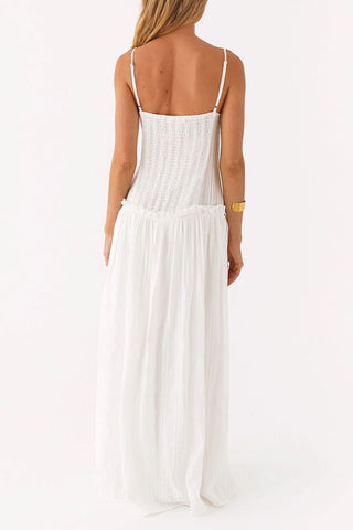 Spaghetti Strap Casual Maxi Dress