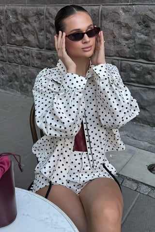 Polka Dot Short Set
