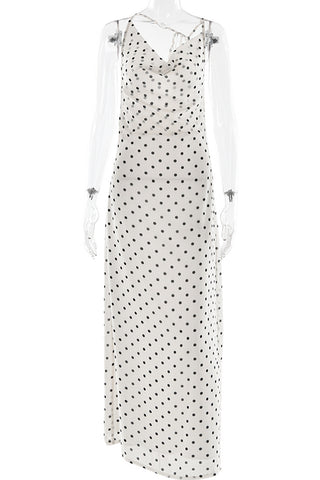 Polka Dot Maxi Dress