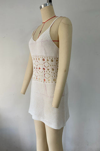 Intricate Cutout Beach Dress