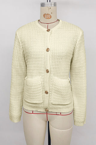 Elegant Button-Up Cardigan