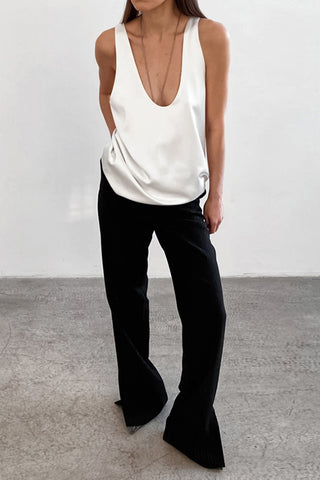 Relaxed Sleeveless Tank Top