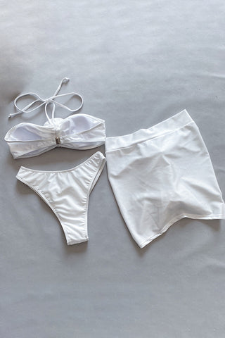 Floral-Embellished Two-Piece Swim Set