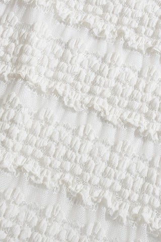 Elegant Lace Two-Piece Skirt Set