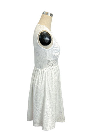 Lace Crochet Casual Dress