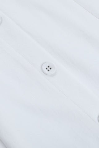 Button-Front Casual Maxi Dress