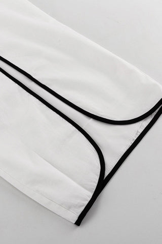 Modern Sleeveless Pants Set