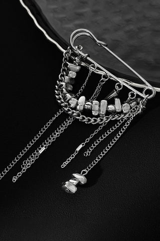 Elegant Chain Brooch for Women