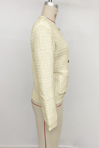 Elegant Button-Up Cardigan