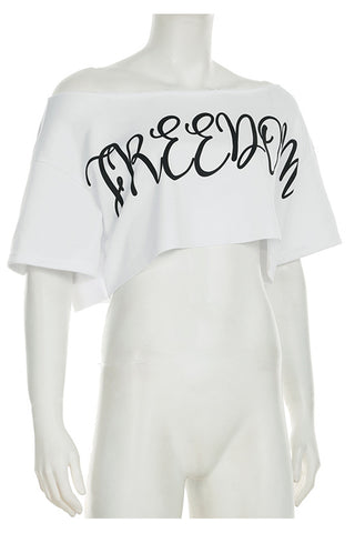 Off-Shoulder Freedom Tank Top