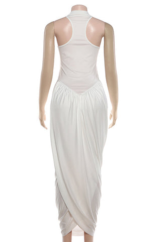 Elegant Ruched Evening Gown