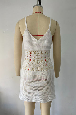 Intricate Cutout Beach Dress