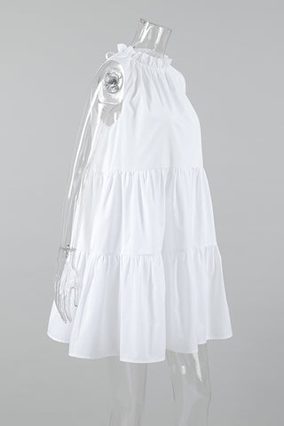 Sleeveless Tiered Casual Dress