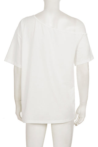 Asymmetric Graphic Print T-Shirt