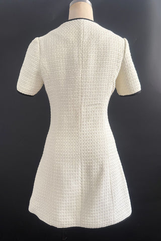 Chic Buttoned Casual Dress