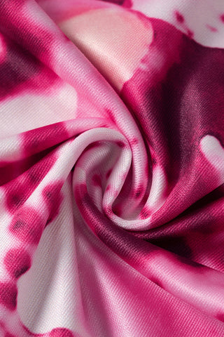 Asymmetrical Floral Print Camisole