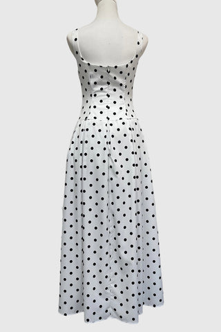 Polka Dot Evening Dress