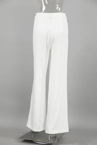 Wide-Leg Casual Pants