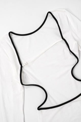 Chic Cutout Casual Dress