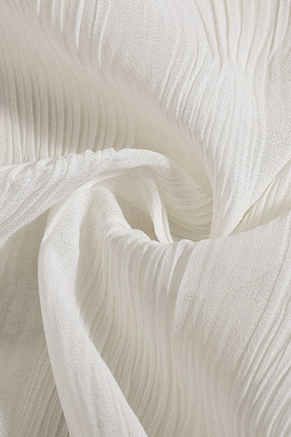 Belted Wrap-Front Blouse