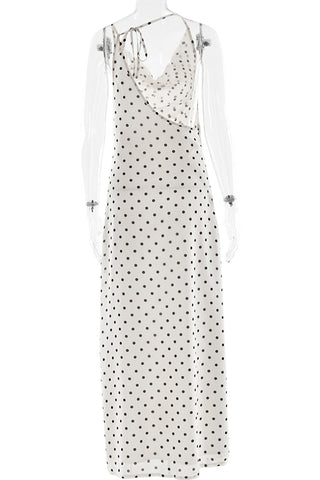 Polka Dot Maxi Dress