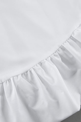 Strapless Draped Blouse