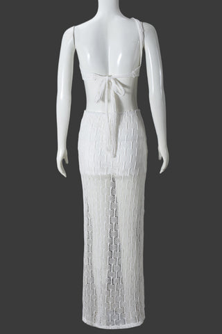 One-Shoulder Cutout Maxi Dress