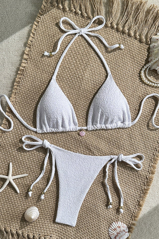 Tie-Strap Bikini Set
