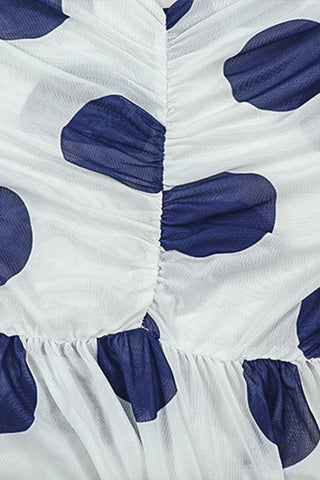 Halter Polka Dot Casual Dress