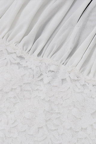 Halter Lace Mini Dress