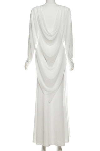 Elegant Ruched Evening Dress